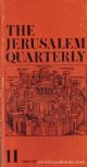 41435 The Jerusalem Quarterly ; Number Eleven, Spring 1979